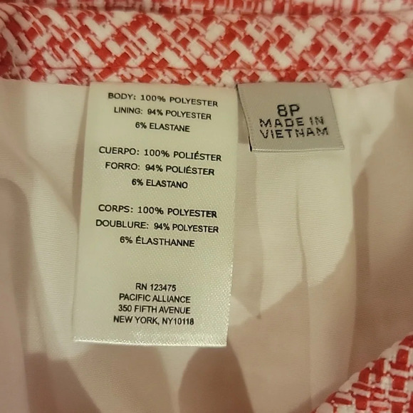 NWT - TAHARI PETITE ARTHUR S. LEVINE PENCIL SKIRT (sz 8P) - Picture 5 of 5